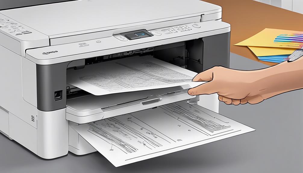 adjust paper tray properly