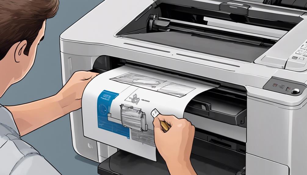 maintaining printer roller cleanliness