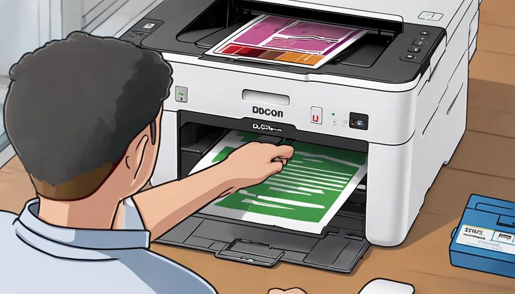 troubleshooting printer by restarting